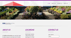 Desktop Screenshot of california-nurseries.com